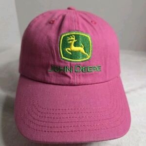 John Deere Everglades Equipment Group‎ Since 1963 Pink Baseball Cap, NWOT